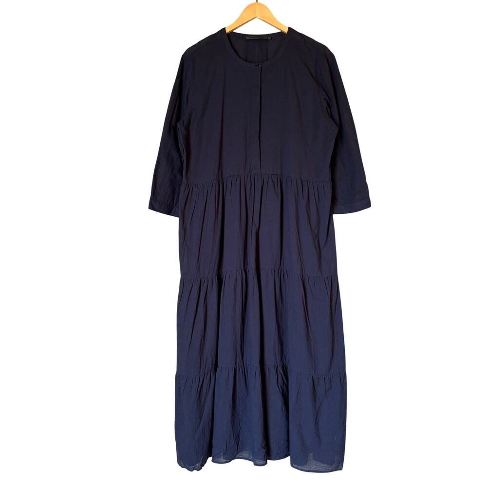 Jenni Kayne Navy Tiered Maxi Dress